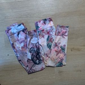 Girls workout leggings